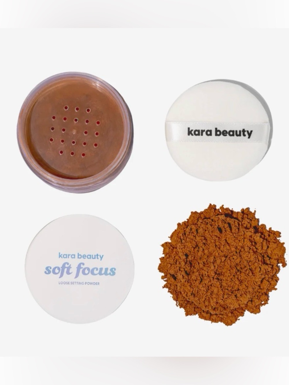 Soft Focus Translucent Loose Setting Powder - Translucent Deep - Picture 2 of 6